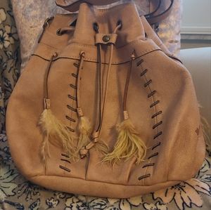 PATRICIA NASH DRAWSTRING BUCKET BAG